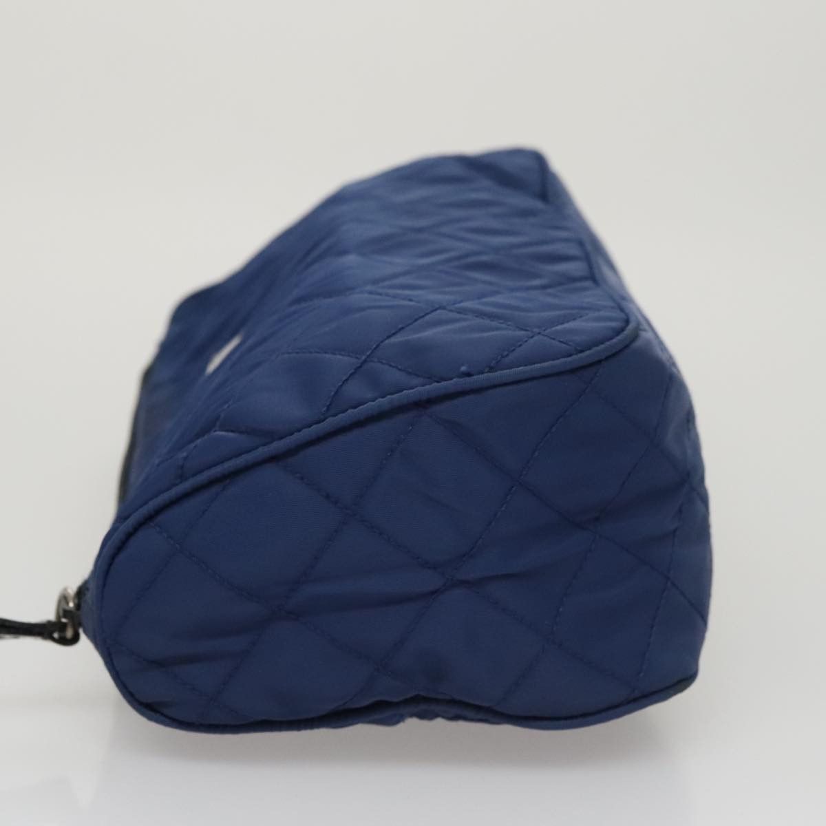 Prada Tessuto Blue Synthetic Clutch Bag (Pre-Owned) Size ONE SIZE - 4 Thumbnail