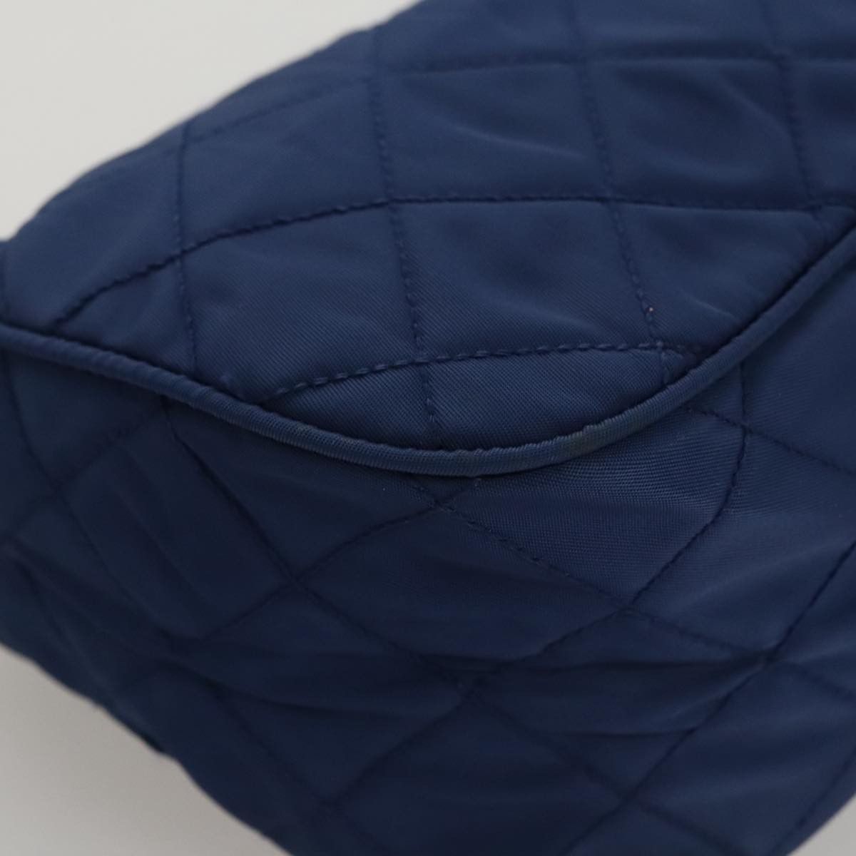 Prada Tessuto Blue Synthetic Clutch Bag (Pre-Owned) Size ONE SIZE - 6 Thumbnail
