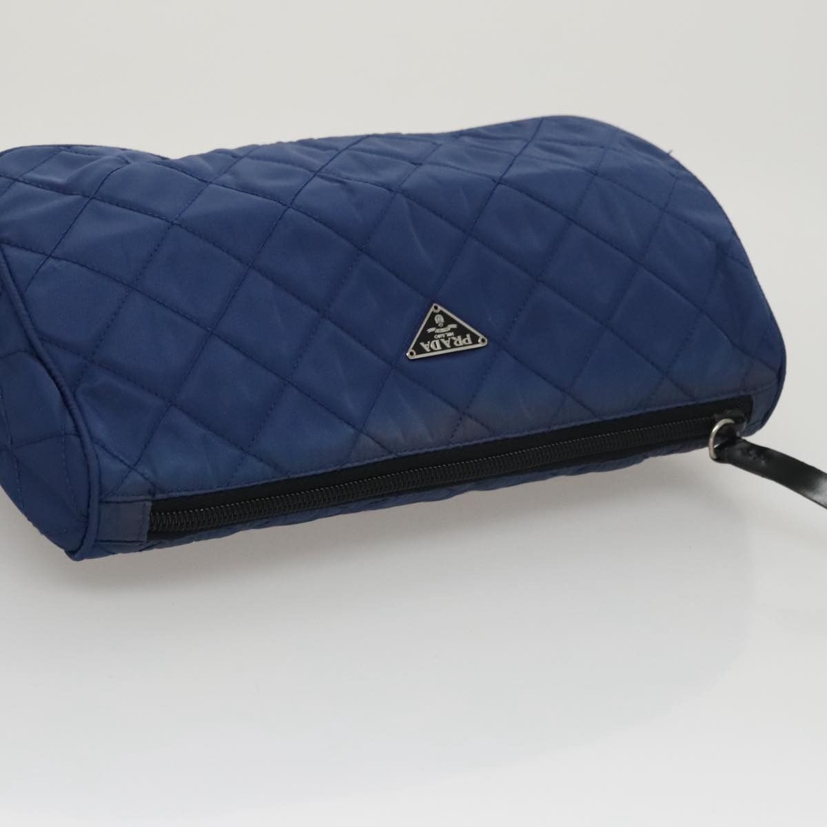 Prada Tessuto Blue Synthetic Clutch Bag (Pre-Owned) Size ONE SIZE - 5 Thumbnail