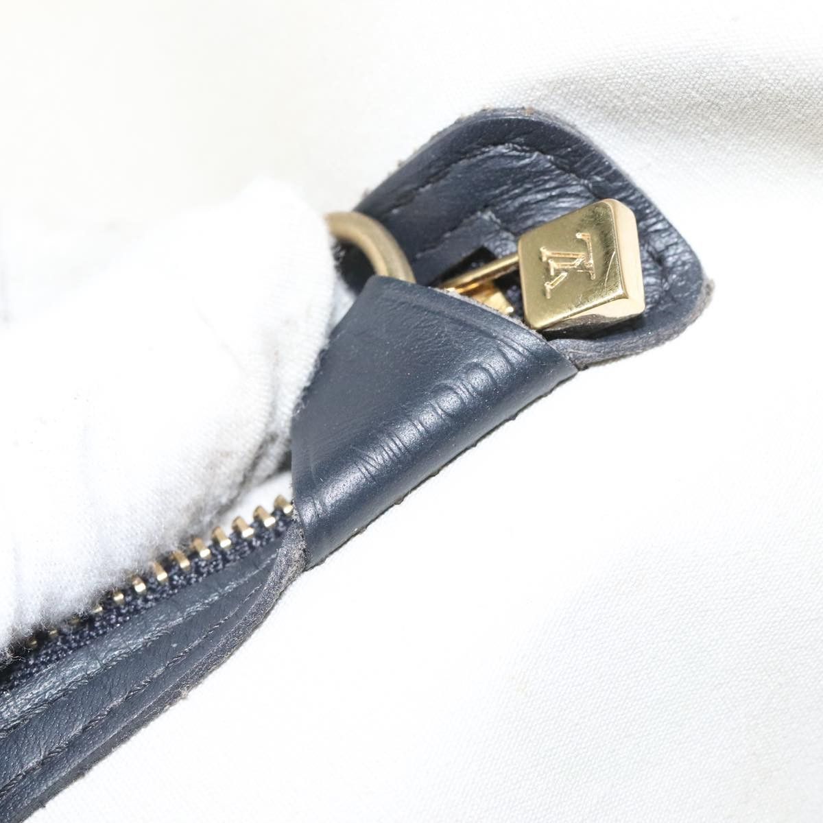 Louis Vuitton Alma Mini Blue Canvas Handbag (Pre-Owned) Size ONE SIZE - 14 Thumbnail