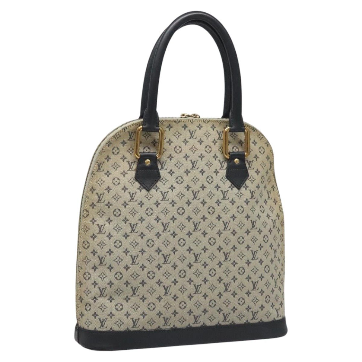 Louis Vuitton Alma Mini Blue Canvas Handbag (Pre-Owned) Size ONE SIZE - 18 Thumbnail