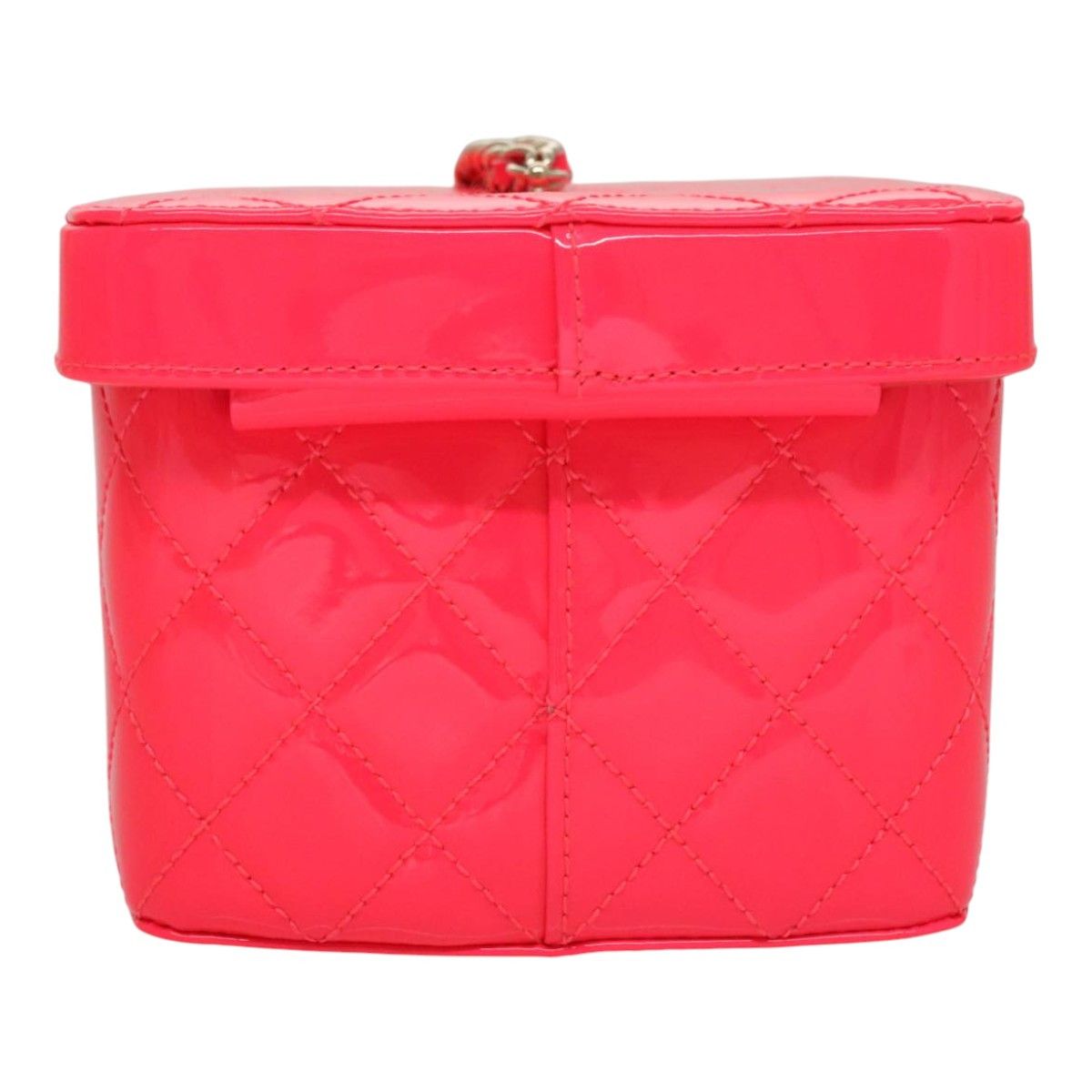 Chanel Vanity Pink Patent Leather Clutch Bag (Pre-Owned) Size ONE SIZE - 2 Thumbnail
