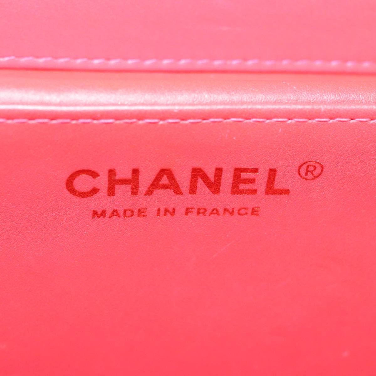 Chanel Vanity Pink Patent Leather Clutch Bag (Pre-Owned) Size ONE SIZE - 15 Thumbnail