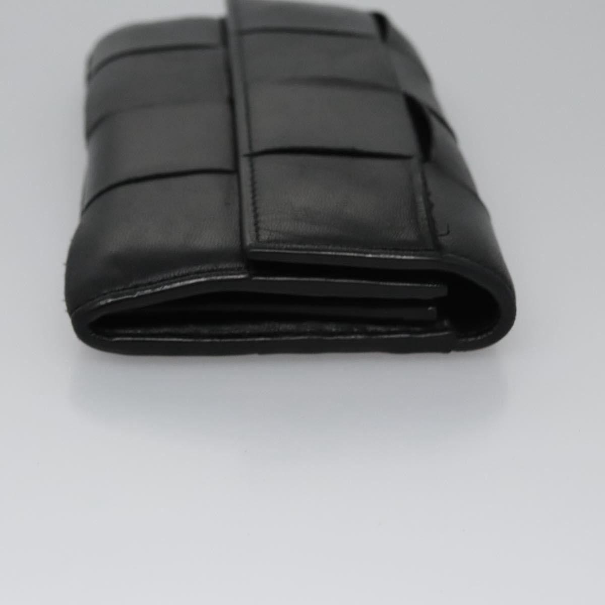 Bottega Veneta Cassette Black Leather Wallet (Pre-Owned) Size ONE SIZE - 3 Thumbnail