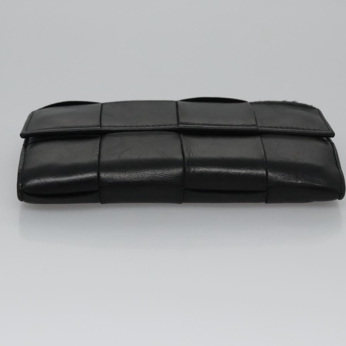 Bottega Veneta Cassette Black Leather Wallet (Pre-Owned) Size ONE SIZE - 20 Thumbnail