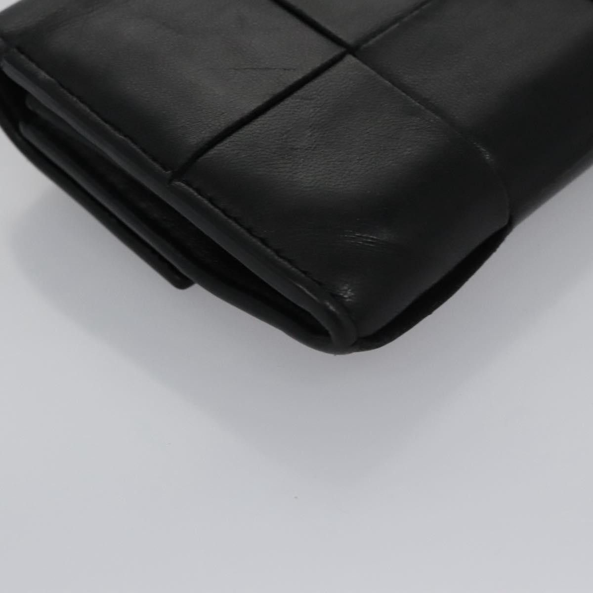 Bottega Veneta Cassette Black Leather Wallet (Pre-Owned) Size ONE SIZE - 8 Thumbnail