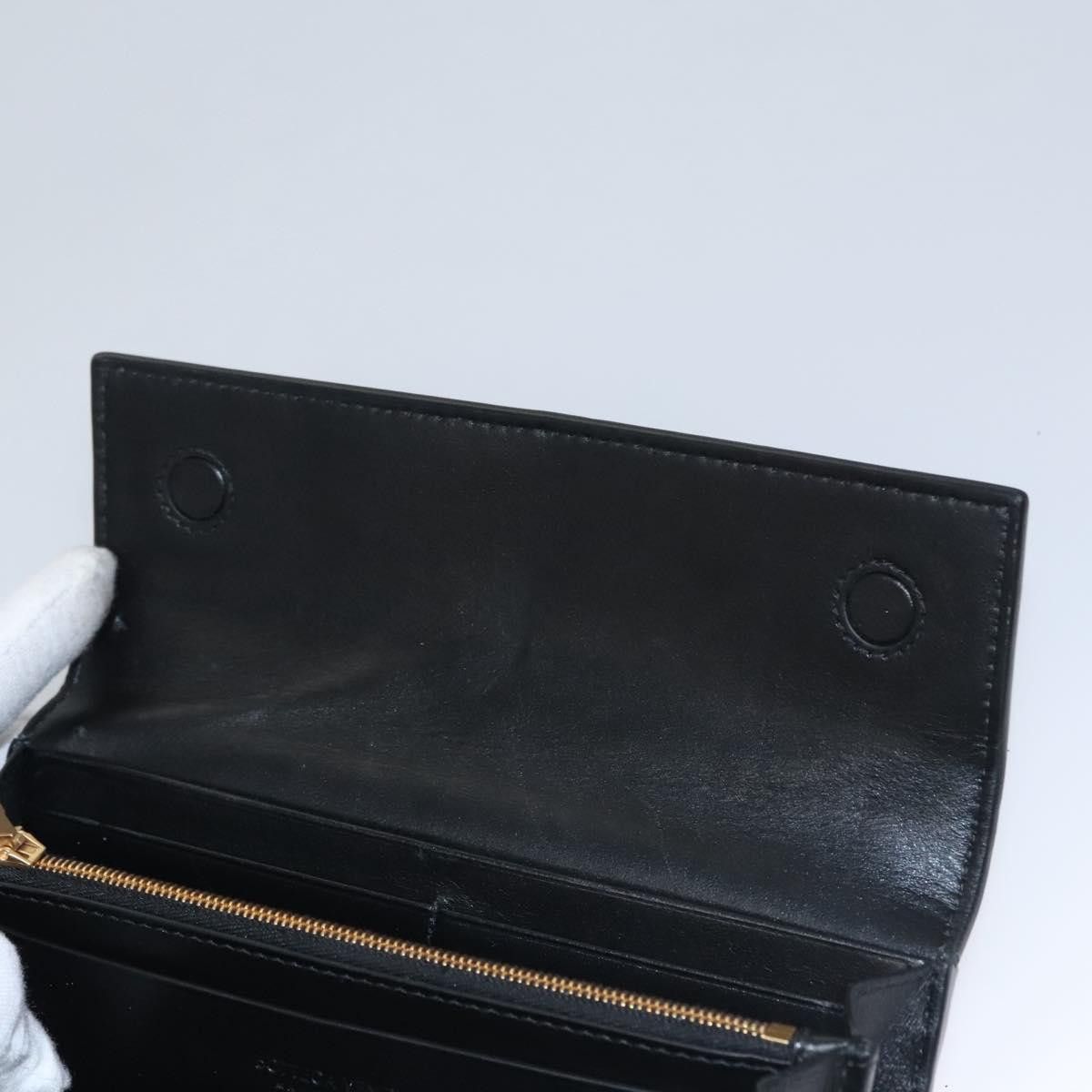 Bottega Veneta Cassette Black Leather Wallet (Pre-Owned) Size ONE SIZE - 13 Thumbnail