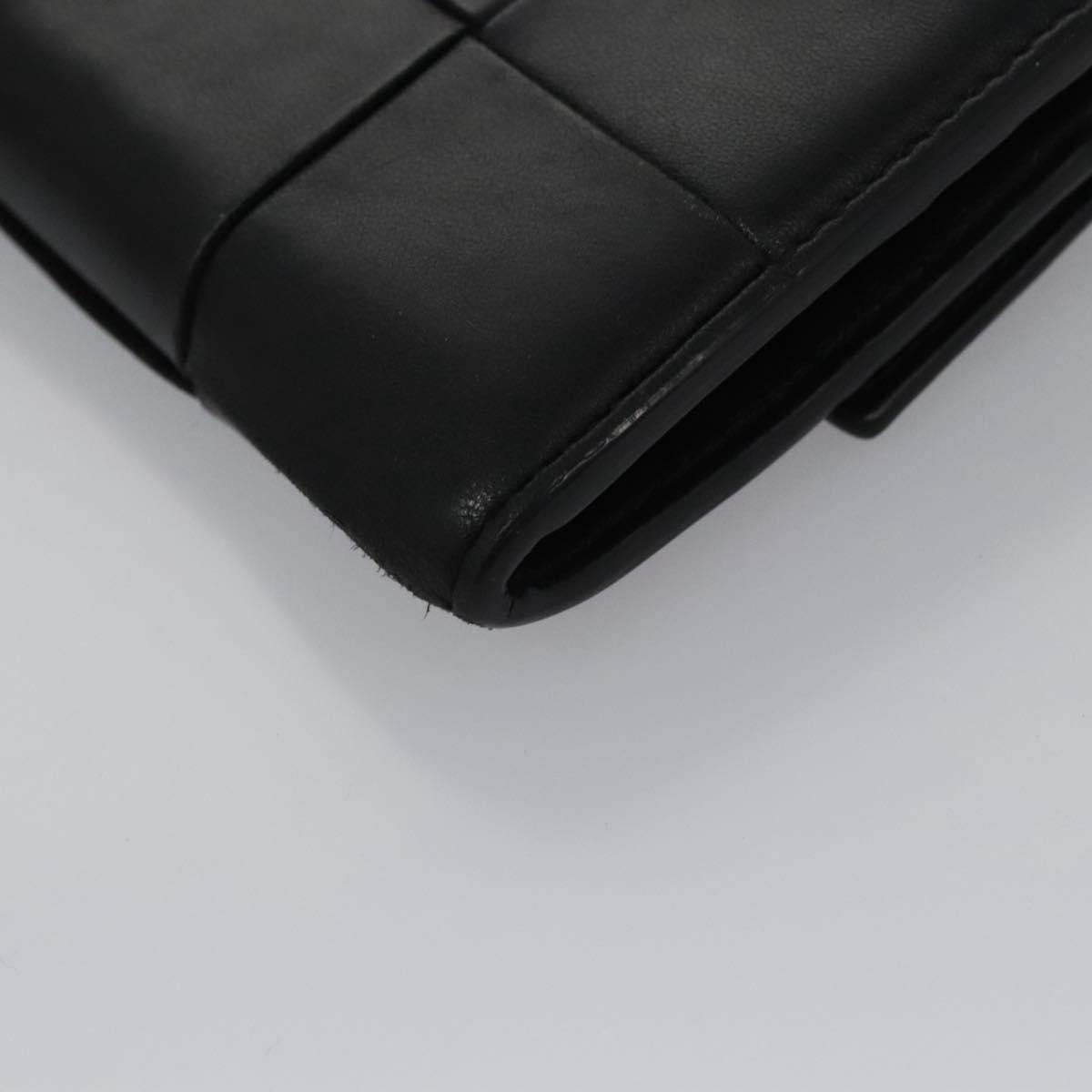 Bottega Veneta Cassette Black Leather Wallet (Pre-Owned) Size ONE SIZE - 9 Thumbnail