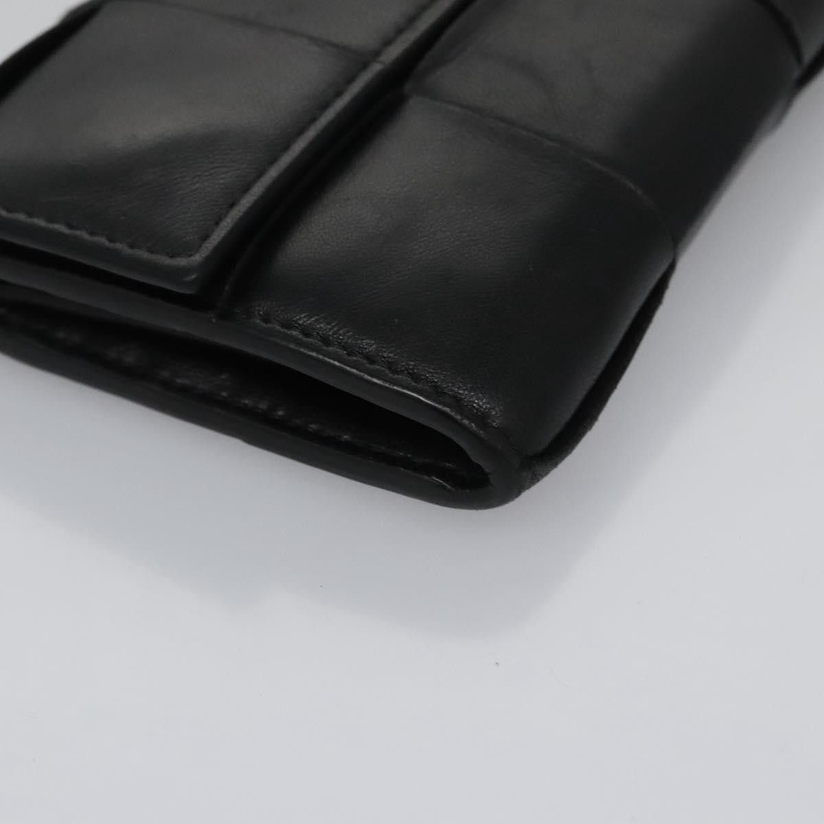 Bottega Veneta Cassette Black Leather Wallet (Pre-Owned) Size ONE SIZE - 6 Thumbnail