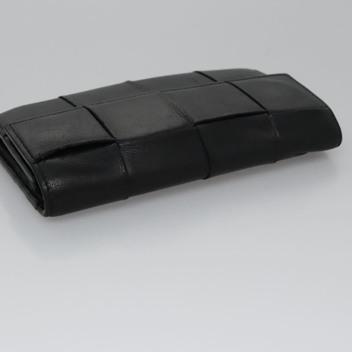 Bottega Veneta Cassette Black Leather Wallet (Pre-Owned) Size ONE SIZE - 5 Thumbnail