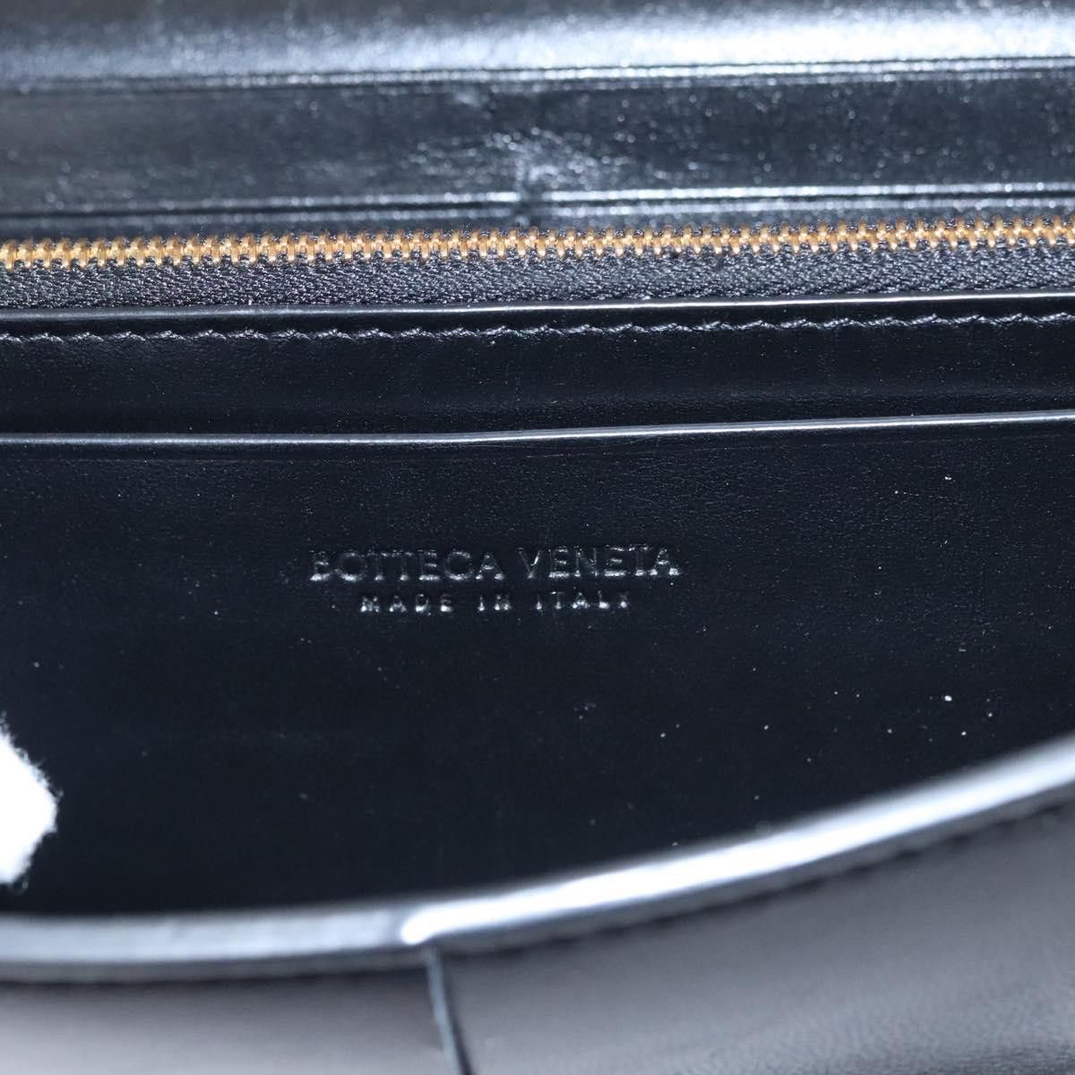 Bottega Veneta Cassette Black Leather Wallet (Pre-Owned) Size ONE SIZE - 18 Thumbnail
