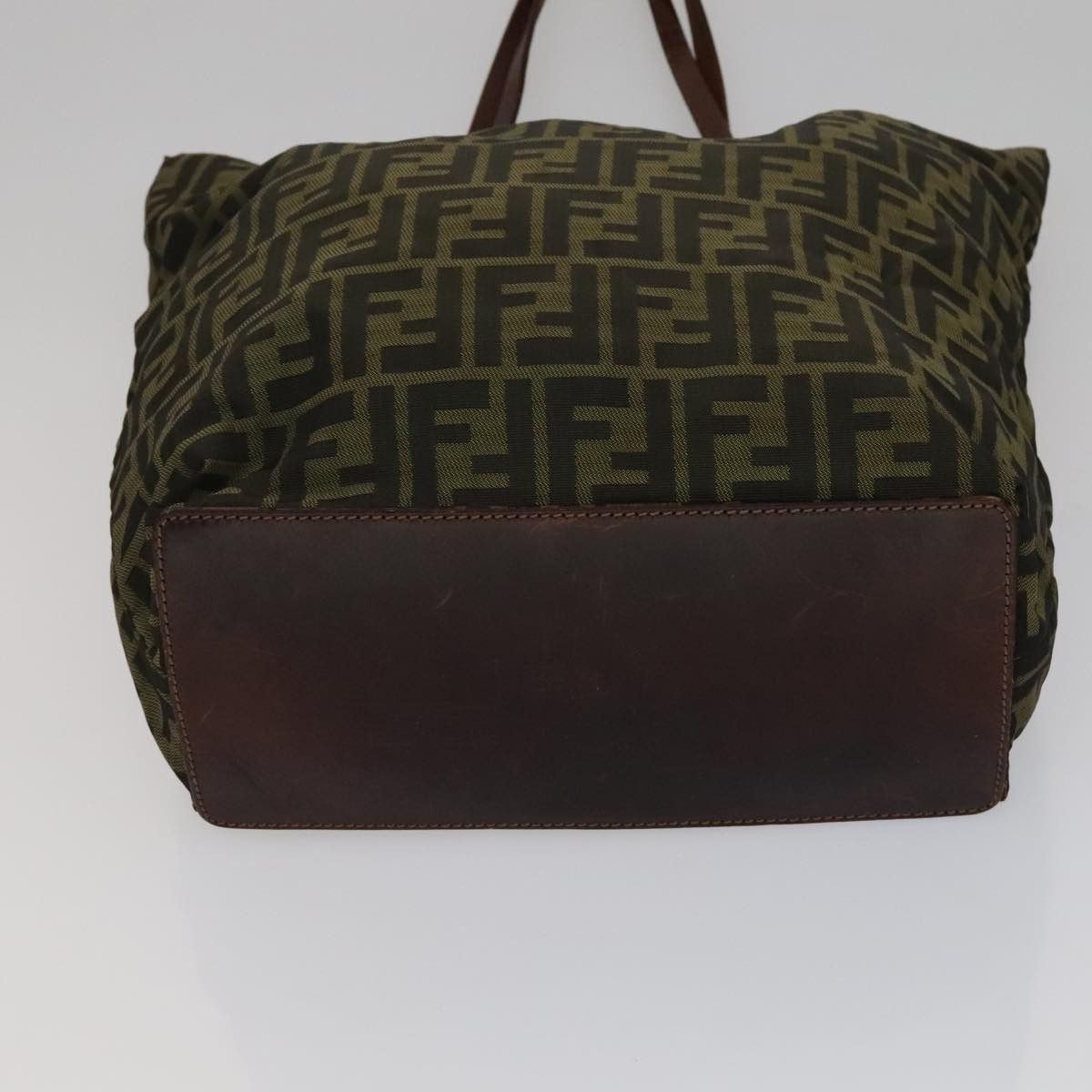 Fendi Zucca Brown Canvas Tote Bag (Pre-Owned) Size ONE SIZE - 17 Thumbnail