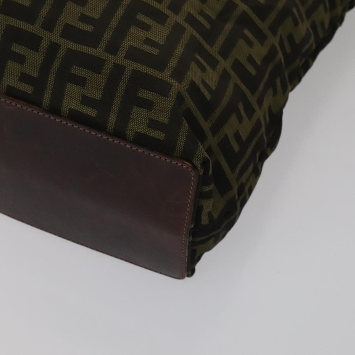Fendi Zucca Brown Canvas Tote Bag (Pre-Owned) Size ONE SIZE - 9 Thumbnail