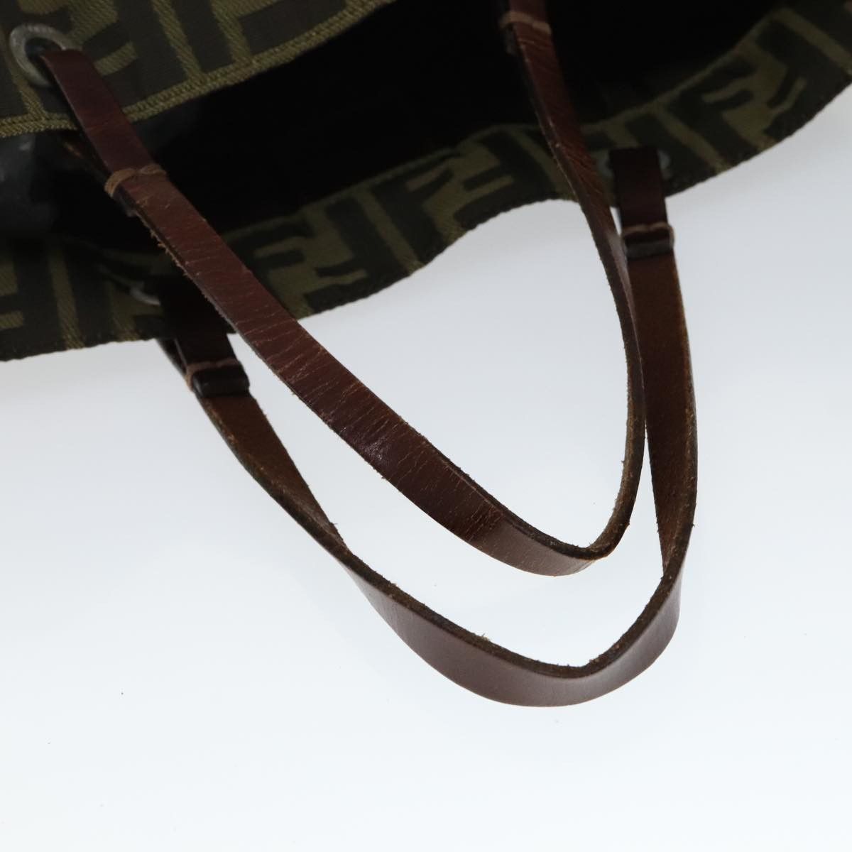 Fendi Zucca Brown Canvas Tote Bag (Pre-Owned) Size ONE SIZE - 10 Thumbnail