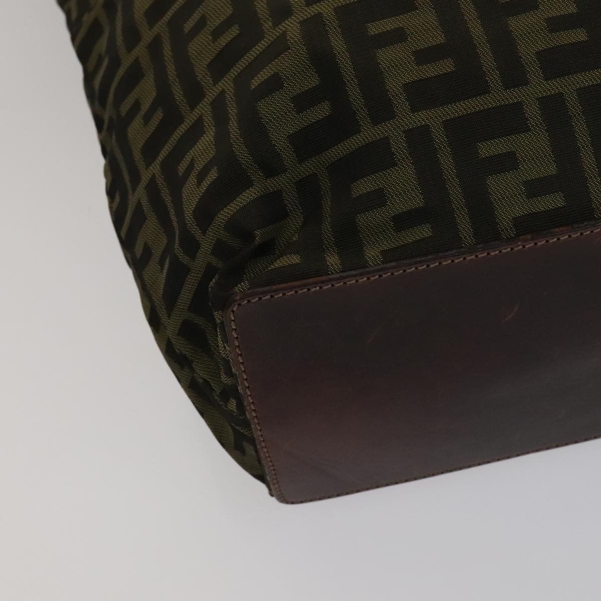 Fendi Zucca Brown Canvas Tote Bag (Pre-Owned) Size ONE SIZE - 6 Thumbnail