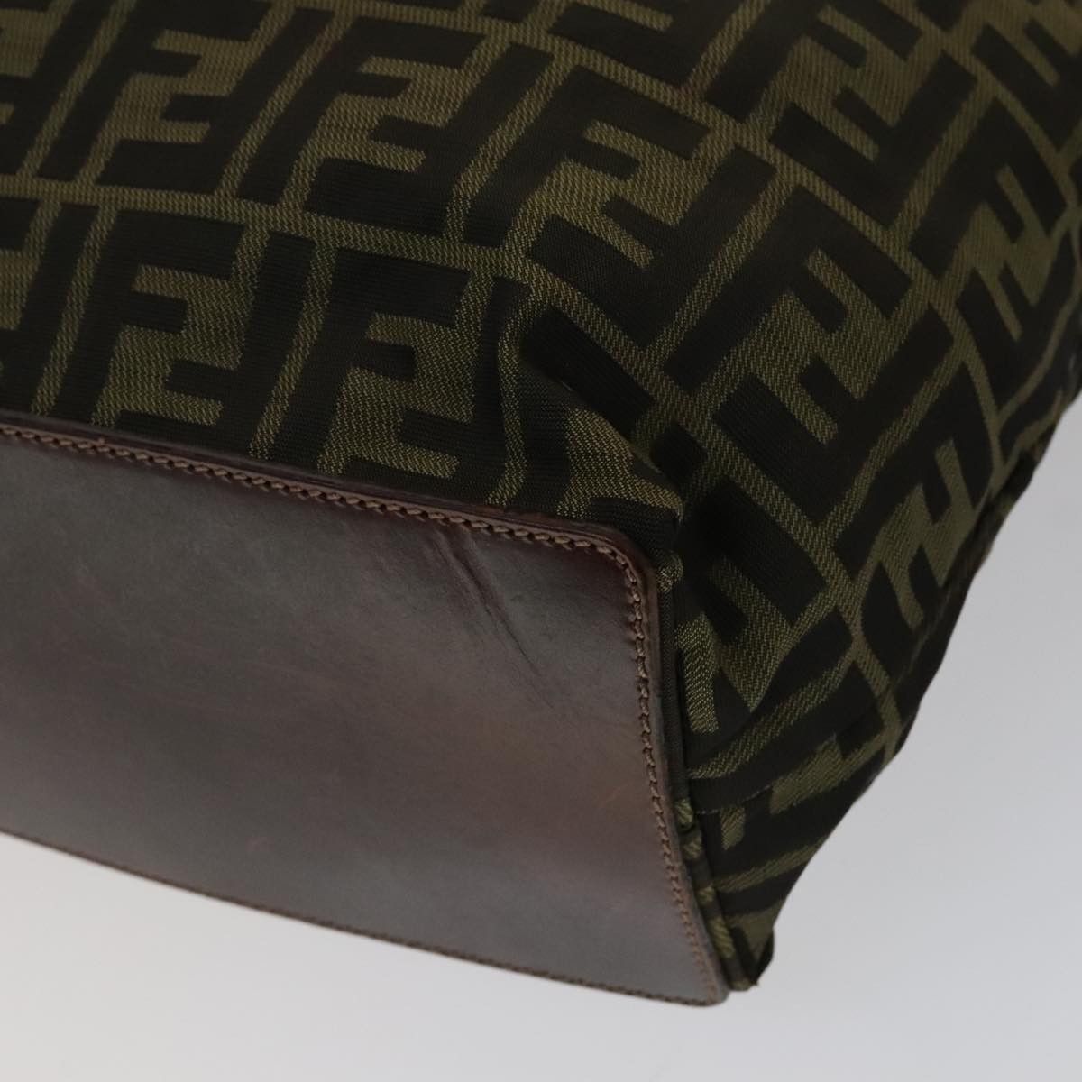 Fendi Zucca Brown Canvas Tote Bag (Pre-Owned) Size ONE SIZE - 8 Thumbnail