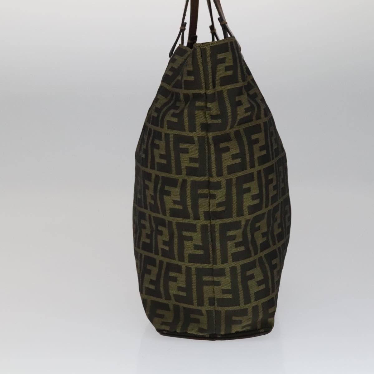 Fendi Zucca Brown Canvas Tote Bag (Pre-Owned) Size ONE SIZE - 3 Thumbnail