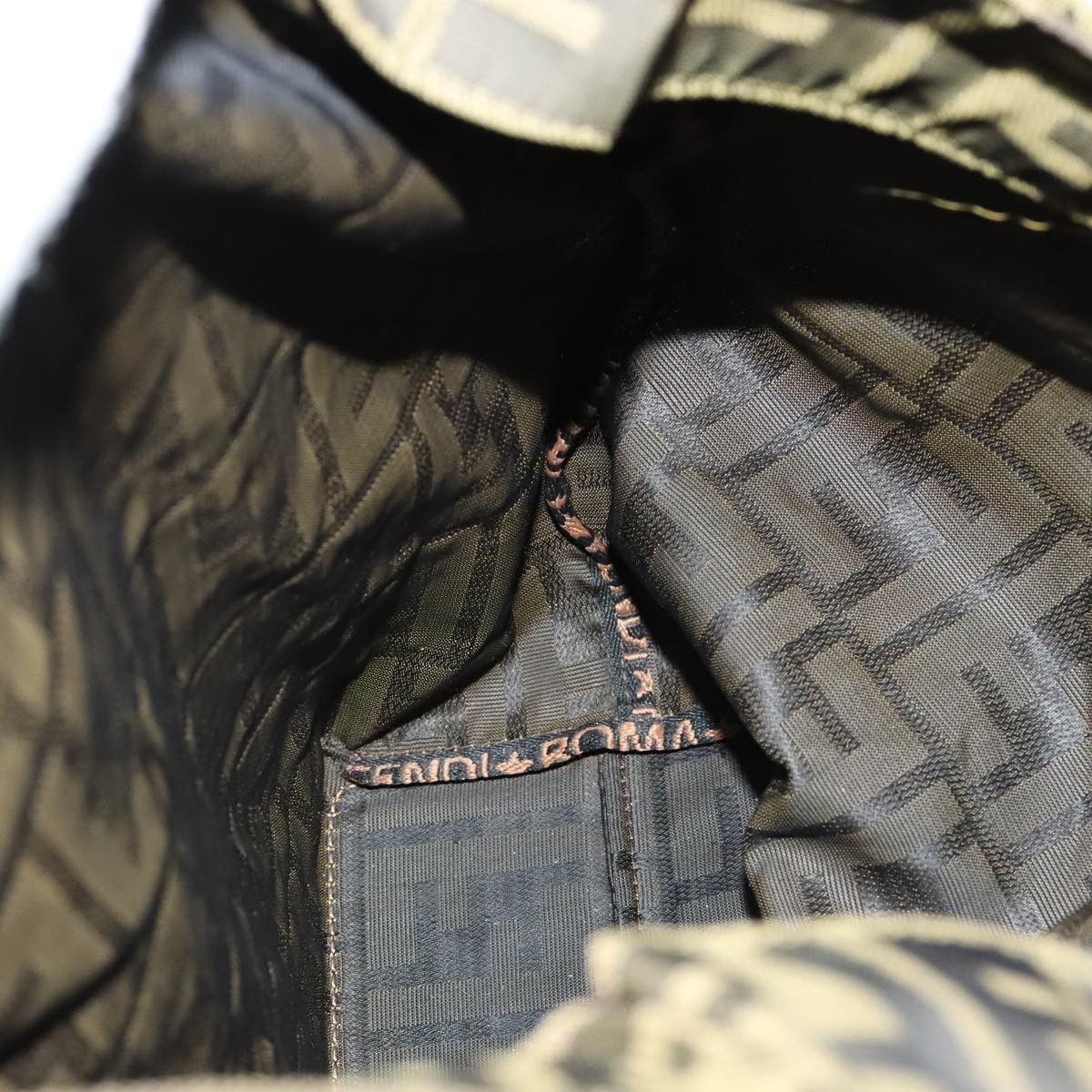 Fendi Zucca Brown Canvas Tote Bag (Pre-Owned) Size ONE SIZE - 18 Thumbnail