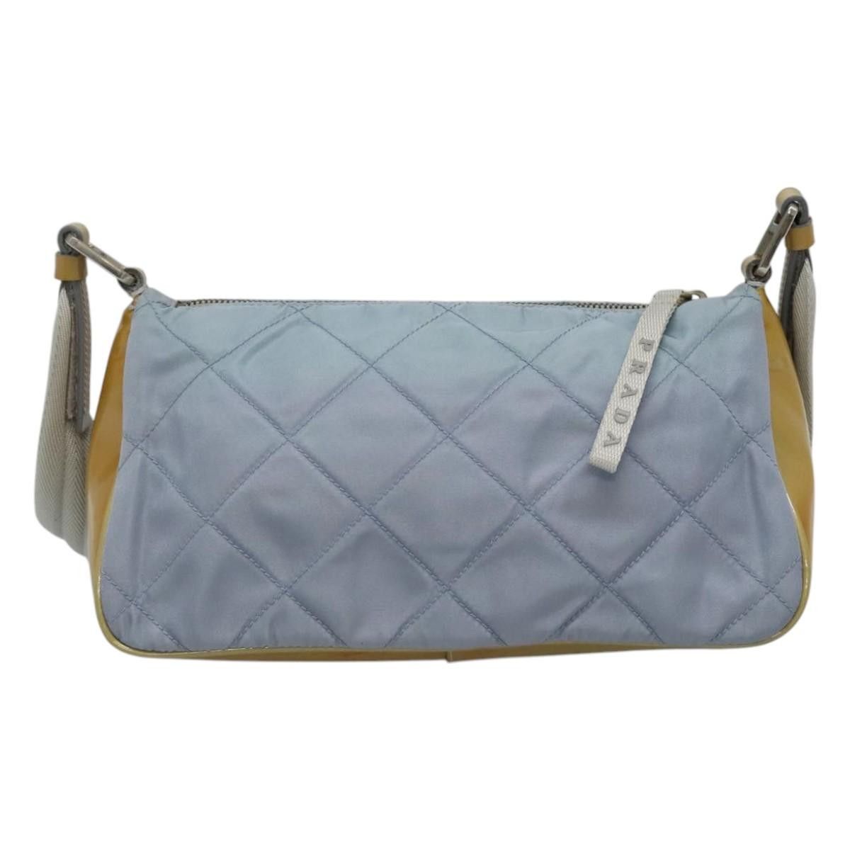Prada Tessuto Blue Synthetic Shoulder Bag (Pre-Owned) Size ONE SIZE - 2 Thumbnail