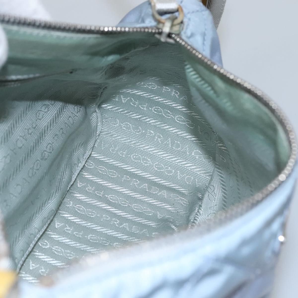 Prada Tessuto Blue Synthetic Shoulder Bag (Pre-Owned) Size ONE SIZE - 20 Thumbnail
