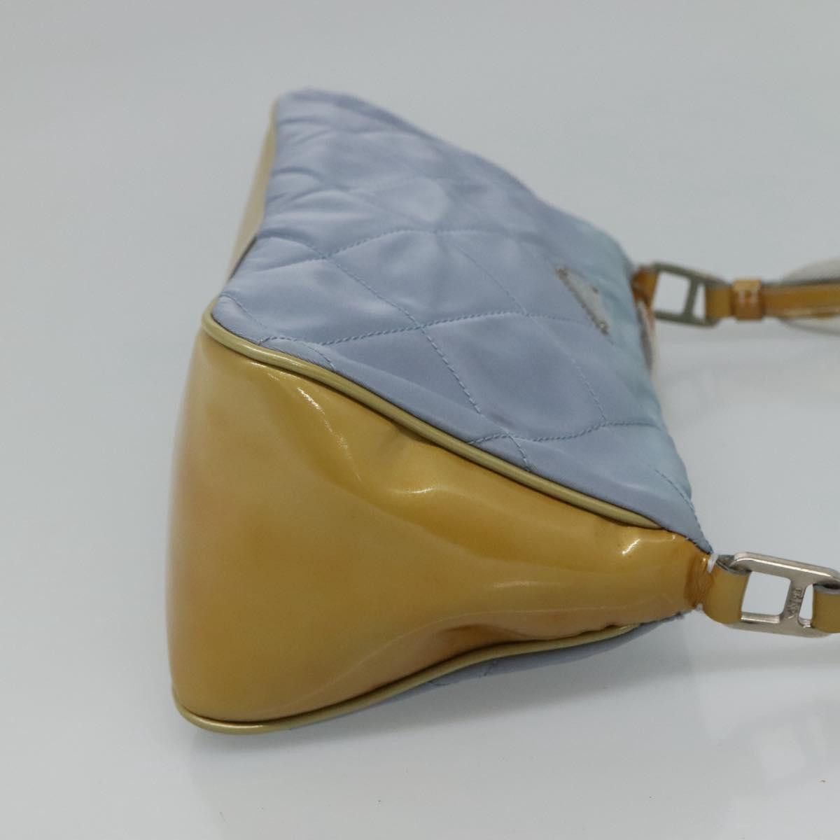 Prada Tessuto Blue Synthetic Shoulder Bag (Pre-Owned) Size ONE SIZE - 3 Thumbnail