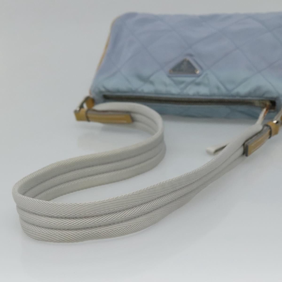 Prada Tessuto Blue Synthetic Shoulder Bag (Pre-Owned) Size ONE SIZE - 10 Thumbnail