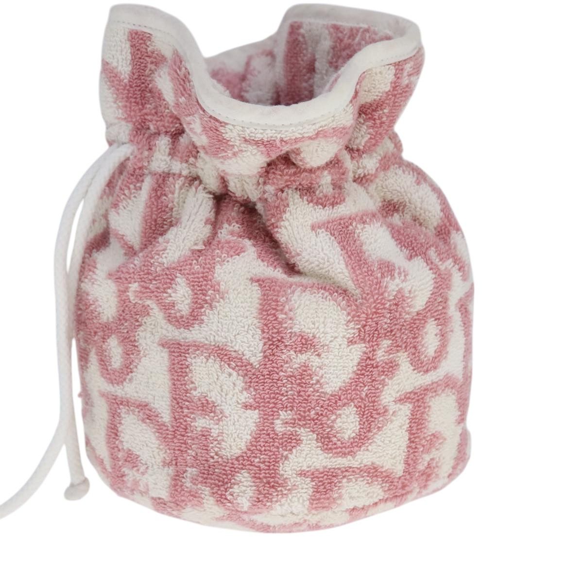 Dior Trotter Pink Cotton Clutch Bag (Pre-Owned) Size ONE SIZE - 4 Thumbnail