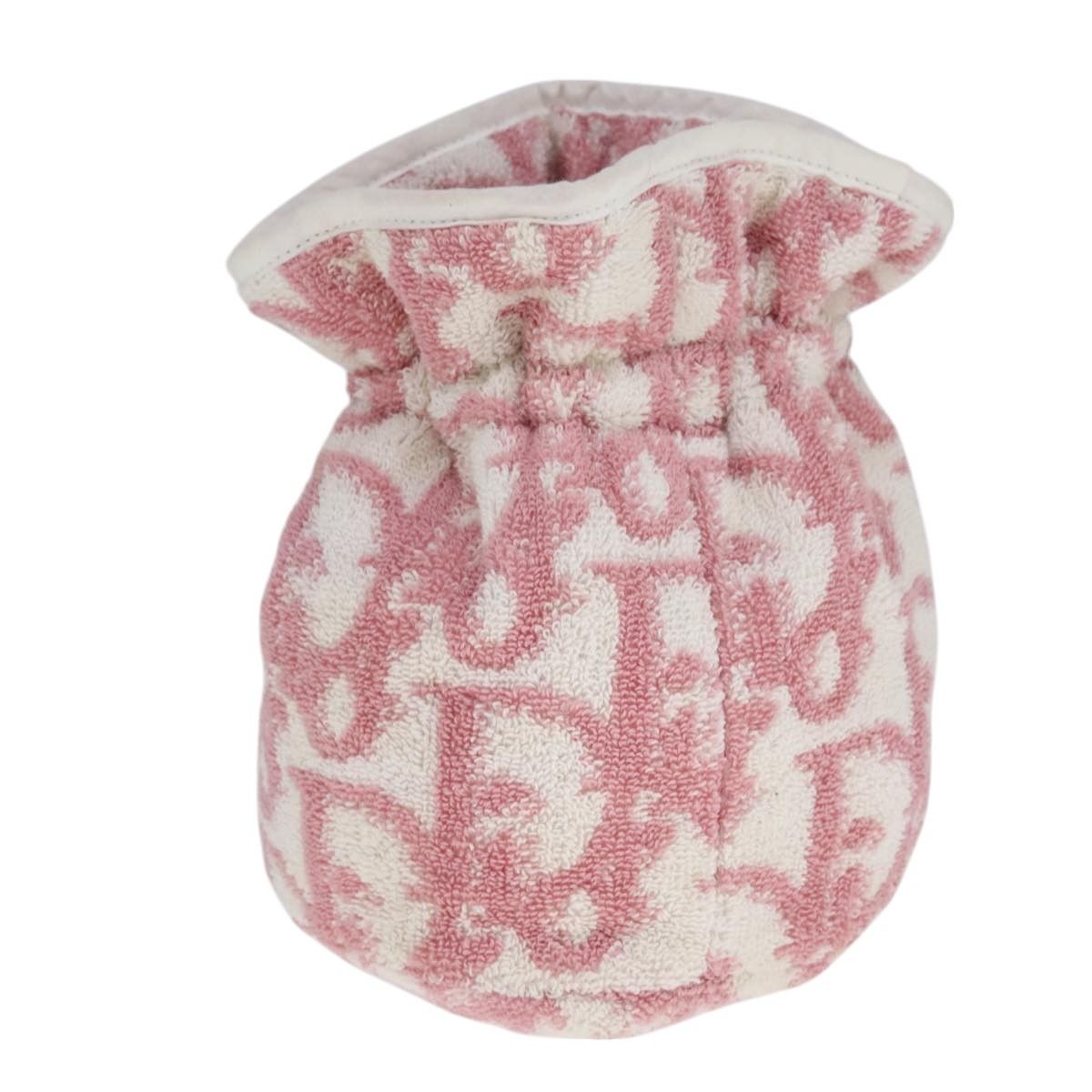 Dior Trotter Pink Cotton Clutch Bag (Pre-Owned) Size ONE SIZE - 2 Thumbnail