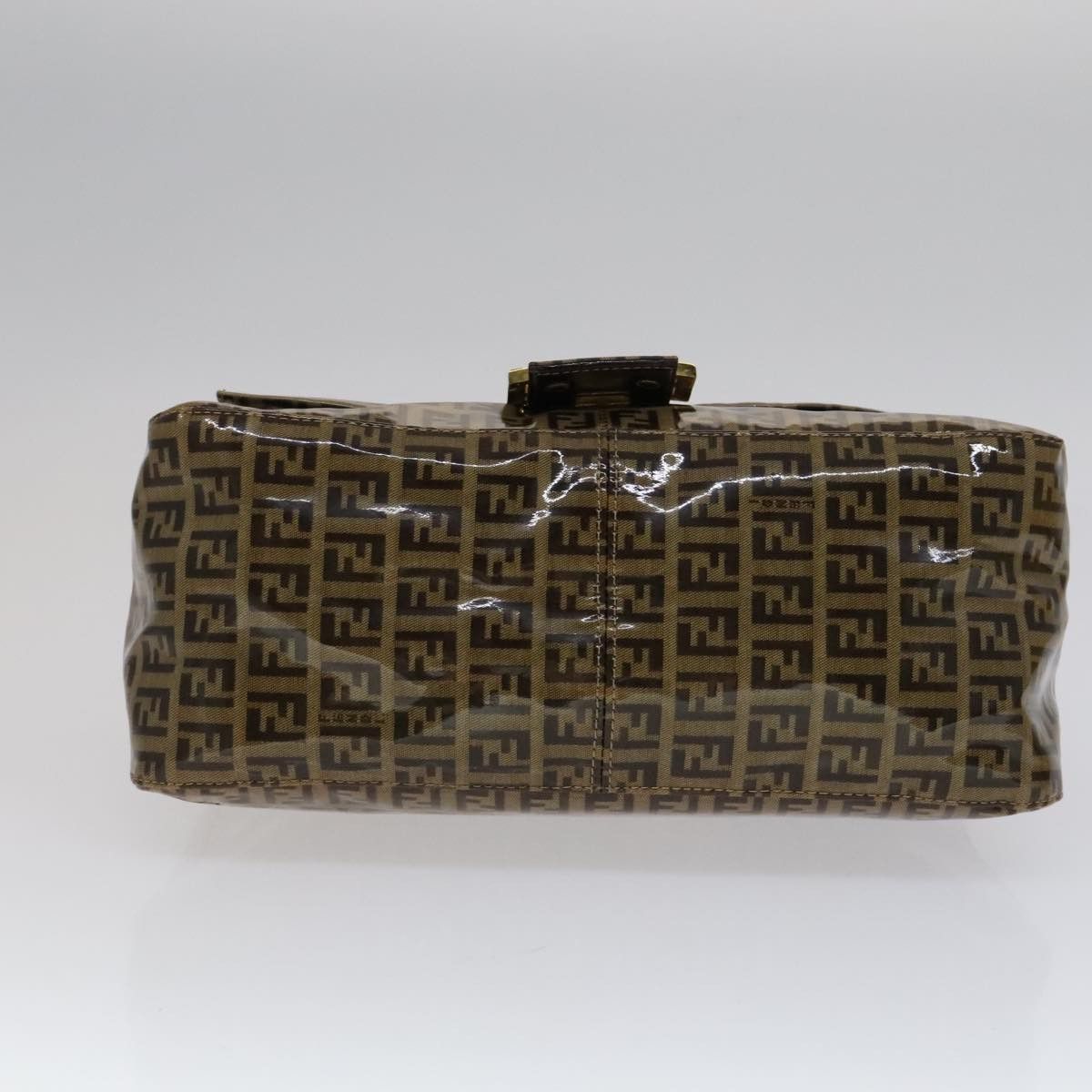 Fendi Zucchino Beige Canvas Shoulder Bag (Pre-Owned) Size ONE SIZE - 19 Thumbnail