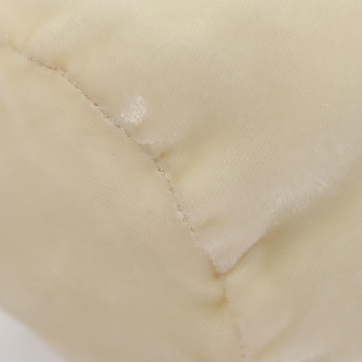 Prada Beige Velvet Clutch Bag (Pre-Owned) Size ONE SIZE - 6 Thumbnail