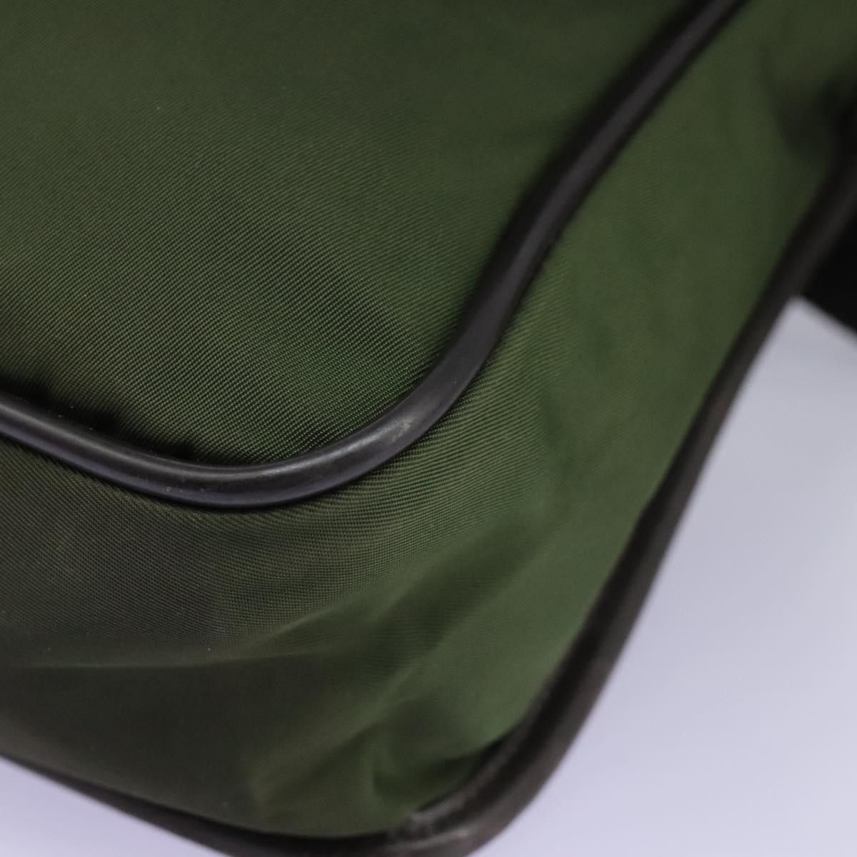 Prada Tessuto Khaki Synthetic Shoulder Bag (Pre-Owned) Size ONE SIZE - 8 Thumbnail