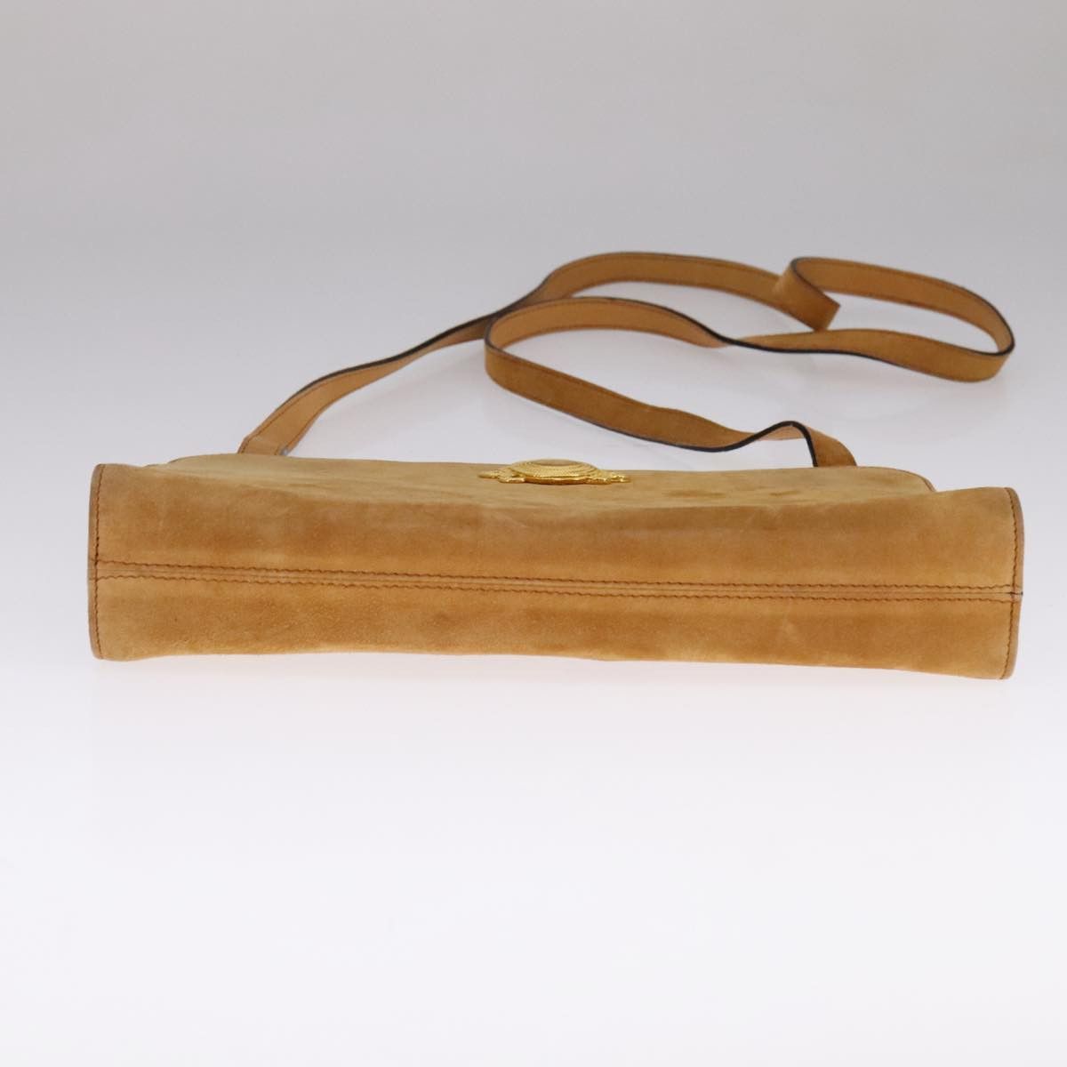 Salvatore Ferragamo Beige Suede Shoulder Bag (Pre-Owned) Size ONE SIZE - 17 Thumbnail