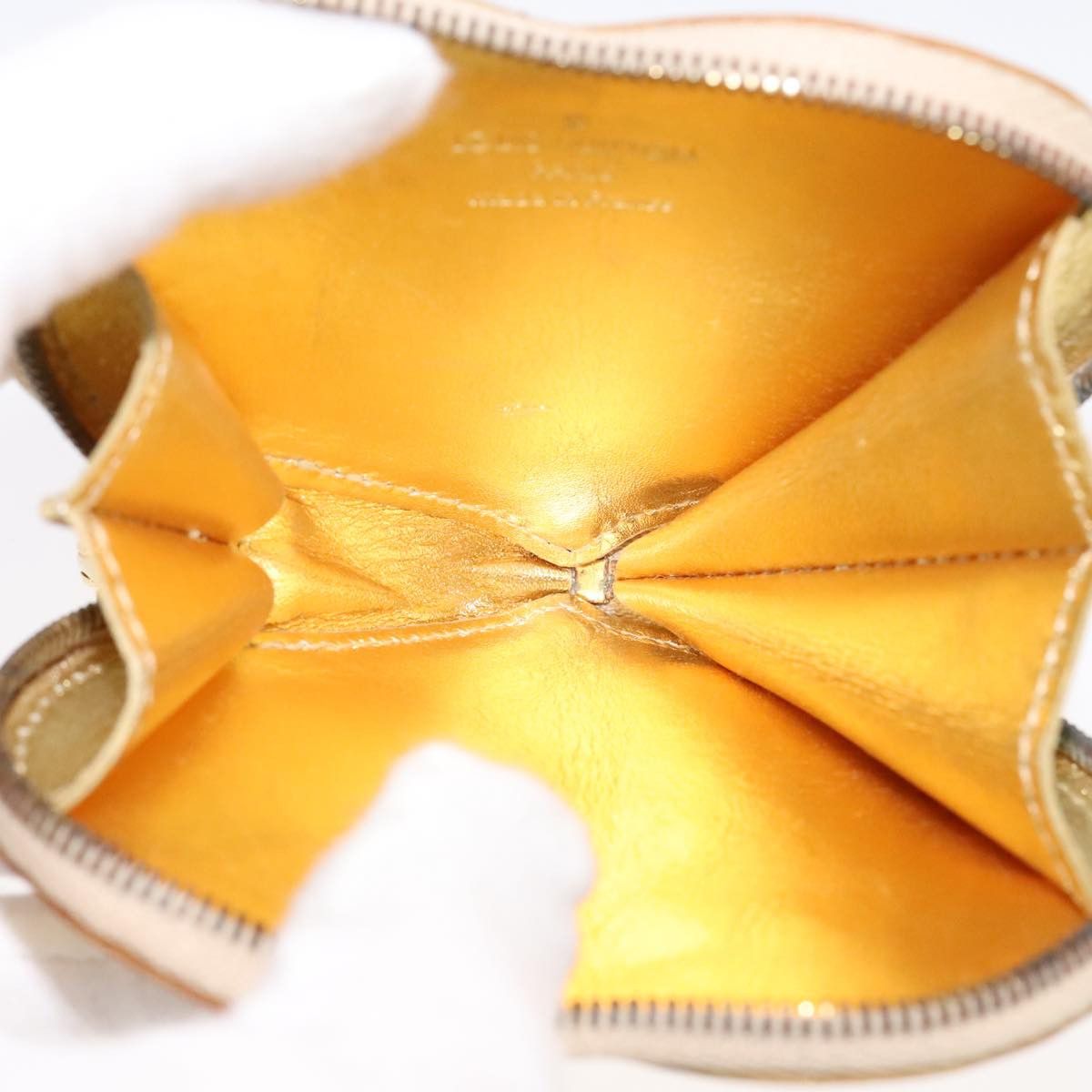 Louis Vuitton Porte Monnaie Coeur Gold Patent Leather Wallet (Pre-Owned) Size ONE SIZE - 11 Thumbnail
