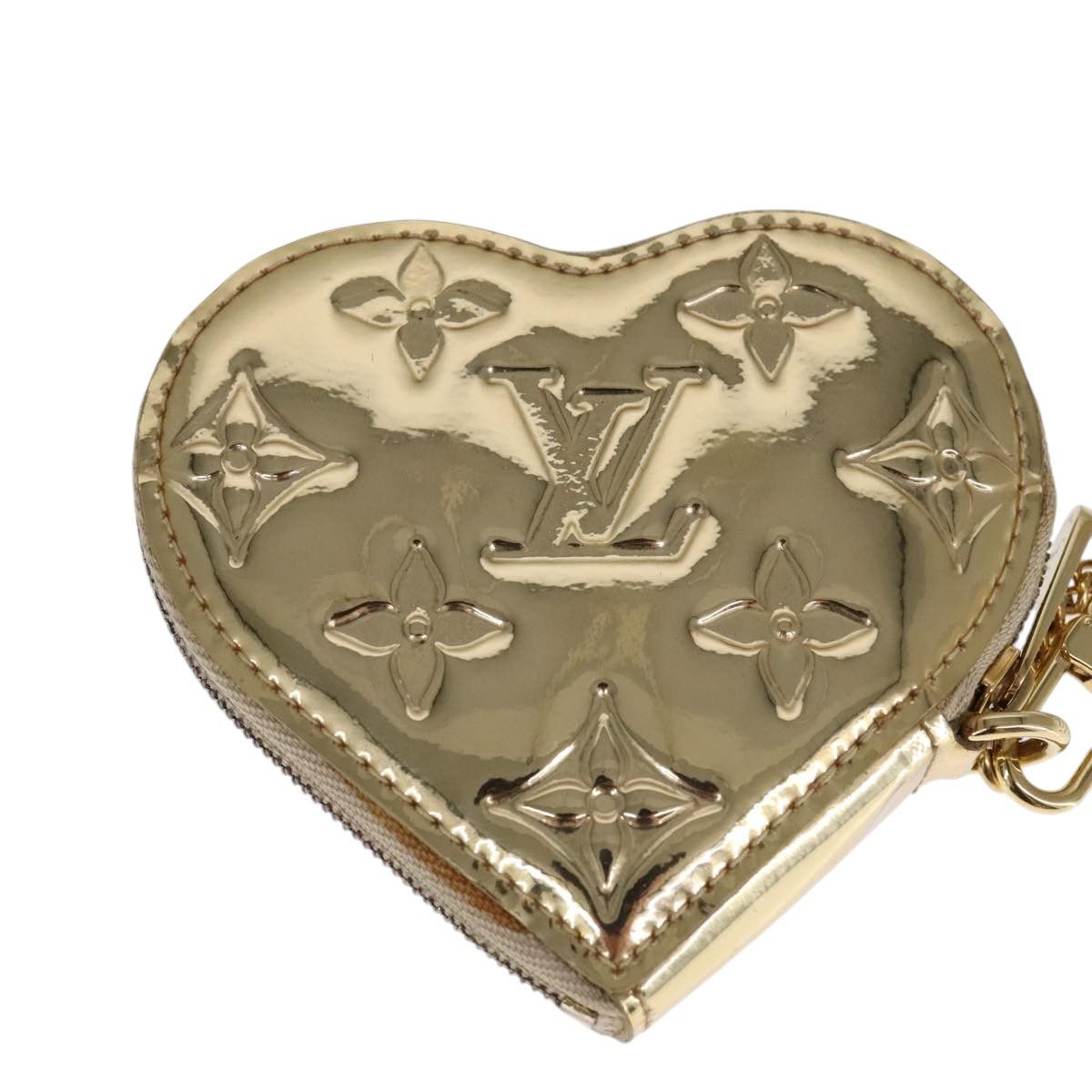 Louis Vuitton Porte Monnaie Coeur Gold Patent Leather Wallet (Pre-Owned) Size ONE SIZE - 2 Thumbnail