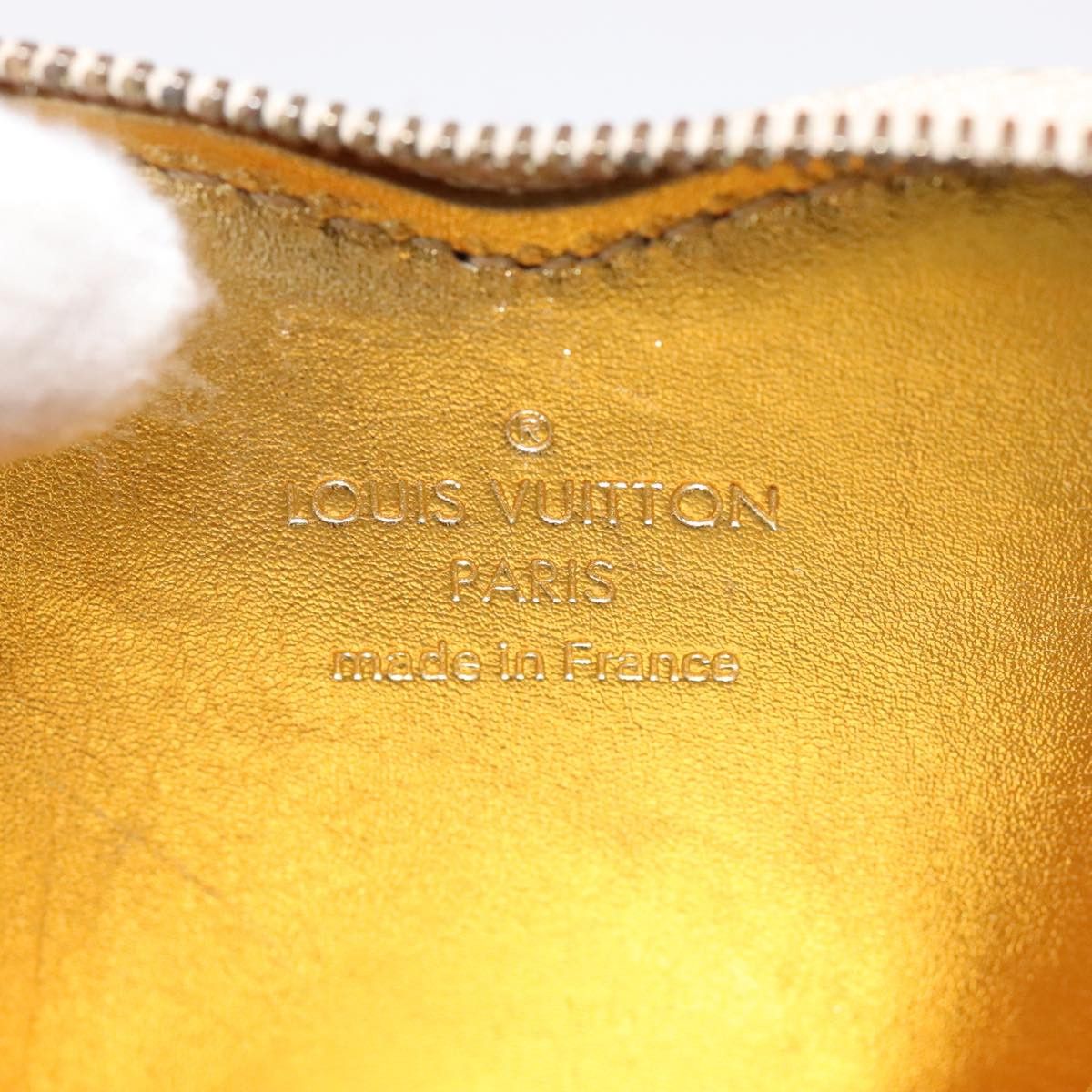Louis Vuitton Porte Monnaie Coeur Gold Patent Leather Wallet (Pre-Owned) Size ONE SIZE - 13 Thumbnail