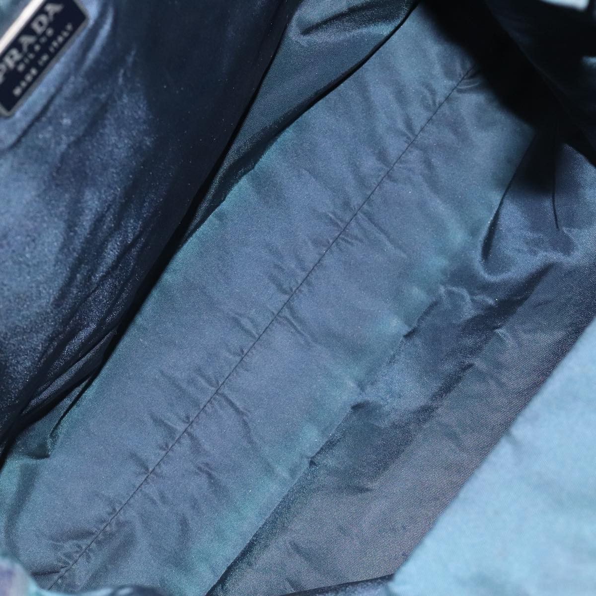 Prada Tessuto Green Synthetic Tote Bag (Pre-Owned) Size ONE SIZE - 12 Thumbnail