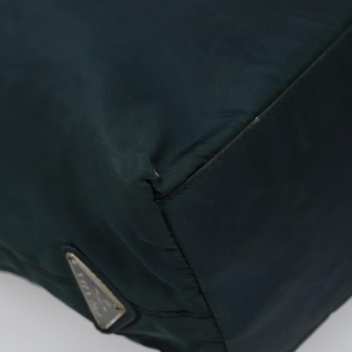 Prada Tessuto Green Synthetic Tote Bag (Pre-Owned) Size ONE SIZE - 7 Thumbnail