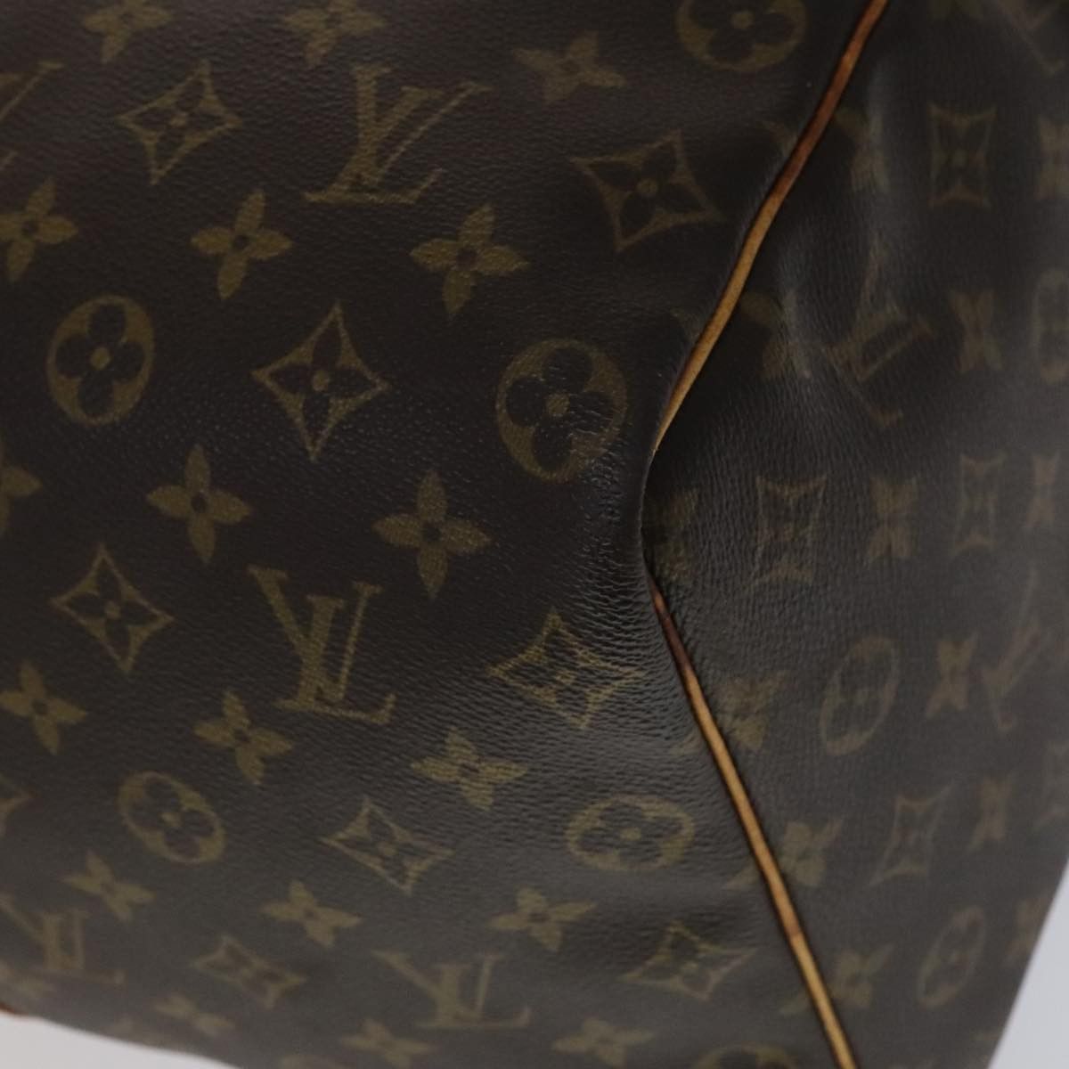 Louis Vuitton Keepall 50 Brown Canvas Travel Bag (Pre-Owned) Size ONE SIZE - 6 Thumbnail