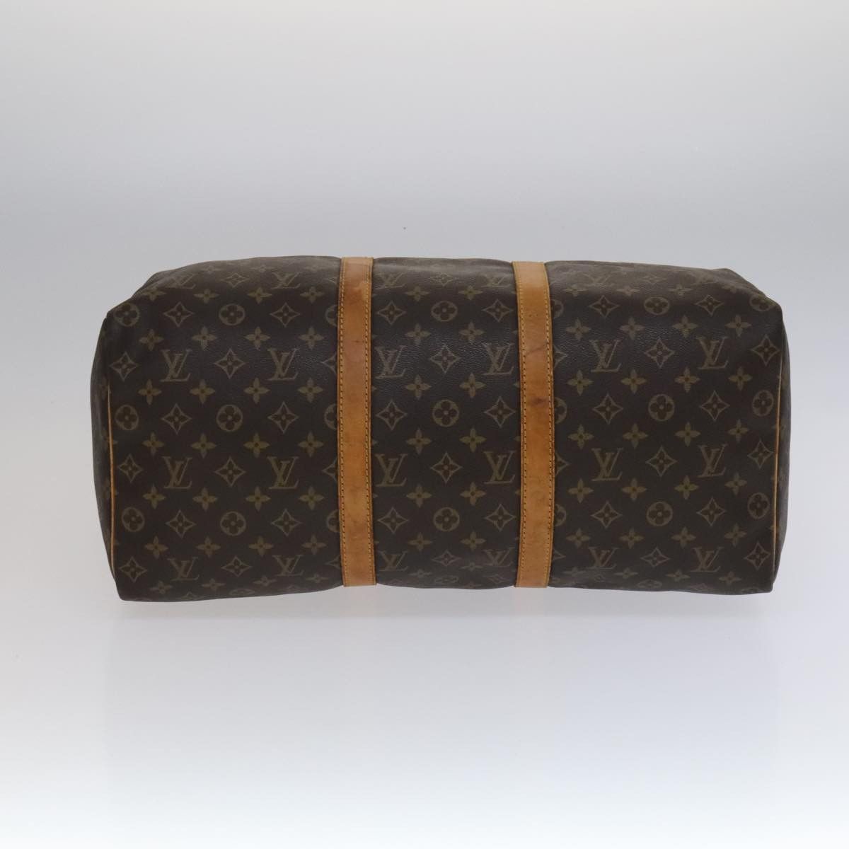 Louis Vuitton Keepall 50 Brown Canvas Travel Bag (Pre-Owned) Size ONE SIZE - 19 Thumbnail