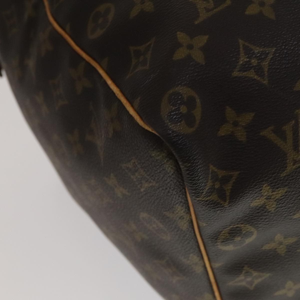 Louis Vuitton Keepall 50 Brown Canvas Travel Bag (Pre-Owned) Size ONE SIZE - 7 Thumbnail