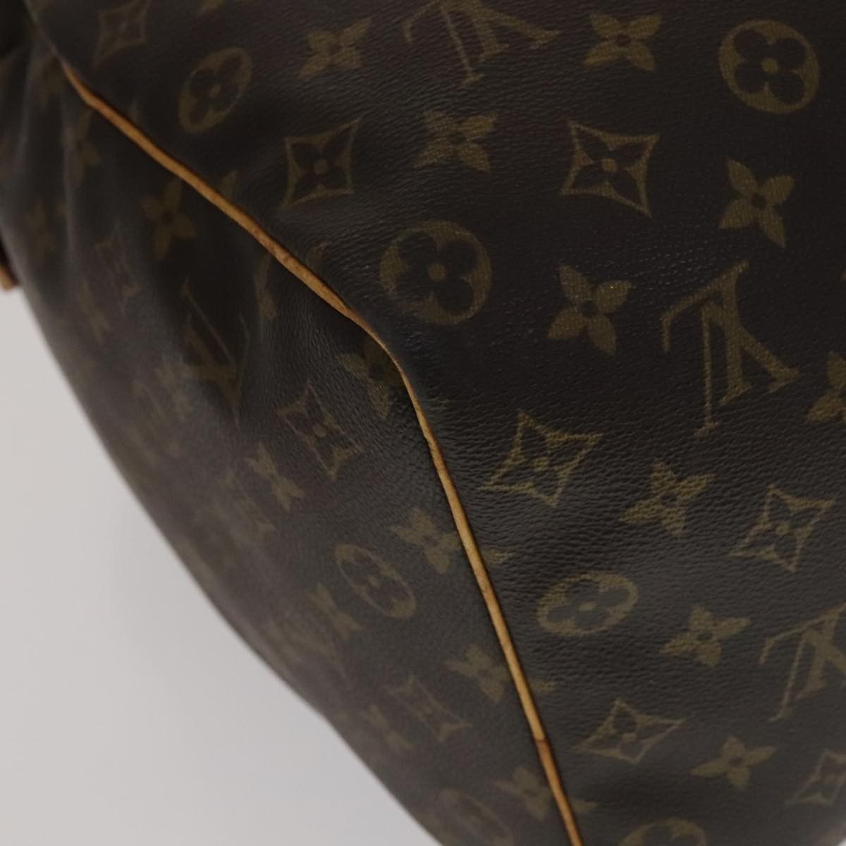 Louis Vuitton Keepall 50 Brown Canvas Travel Bag (Pre-Owned) Size ONE SIZE - 8 Thumbnail
