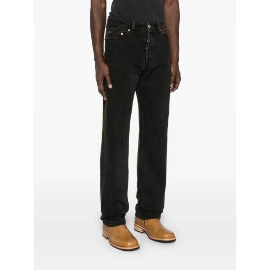 Our Legacy OUR LEGACY Men Denim Pants M2255FO KAMBK BLACK Size US 33 - 2 Thumbnail