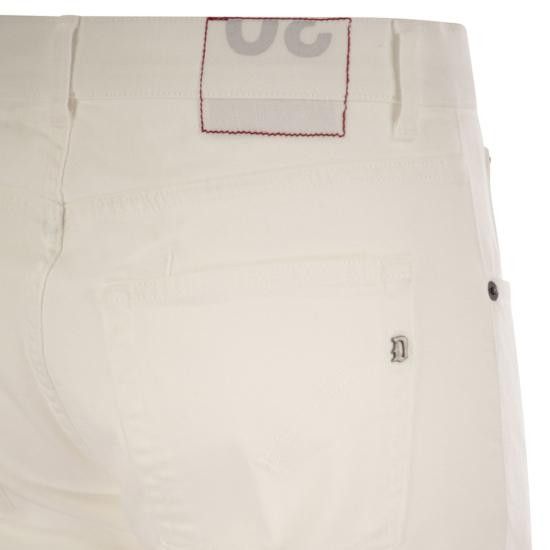 Dondup DONDUP Men Denim Pants UP576BS0030UPTD WHITE Size US 36 / EU 52 - 4 Thumbnail