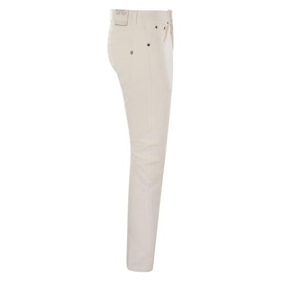 Dondup DONDUP Men Denim Pants UP576BS0030UPTD WHITE Size US 36 / EU 52 - 3 Thumbnail