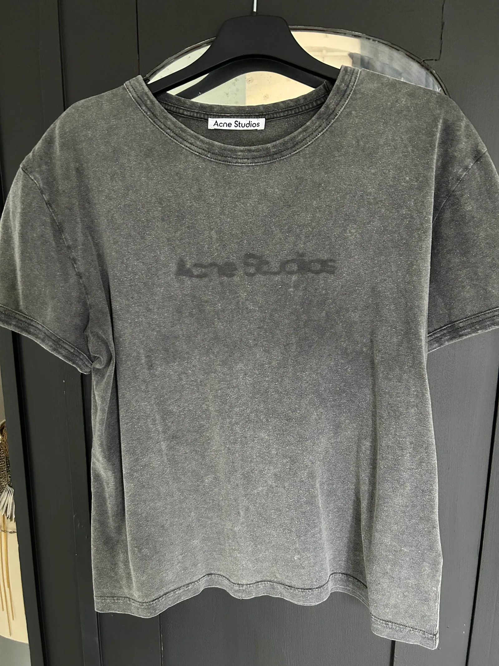Acne Studios Acne Studios Blurred logo t-shirt Short Sleeve T