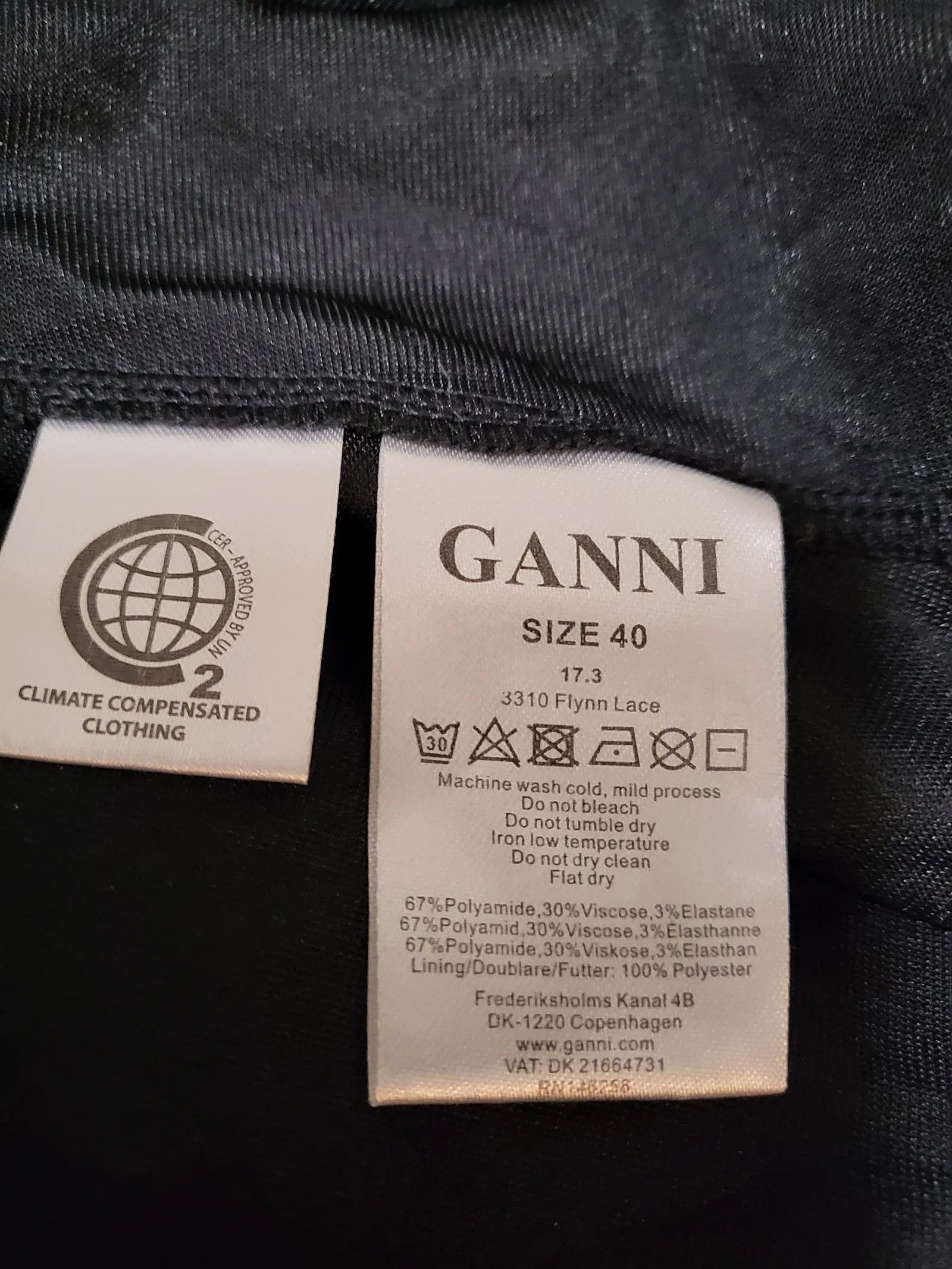 Ganni Ganni Flynn Lace Dress Dress Size M / US 6-8 / IT 42-44 - 3 Thumbnail