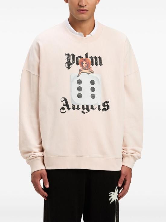 Palm Angels PALM ANGELS Men Hoodies PMBA080S25FLE003 3C10 Pink Size US M / EU 48-50 / 2 - 4 Thumbnail