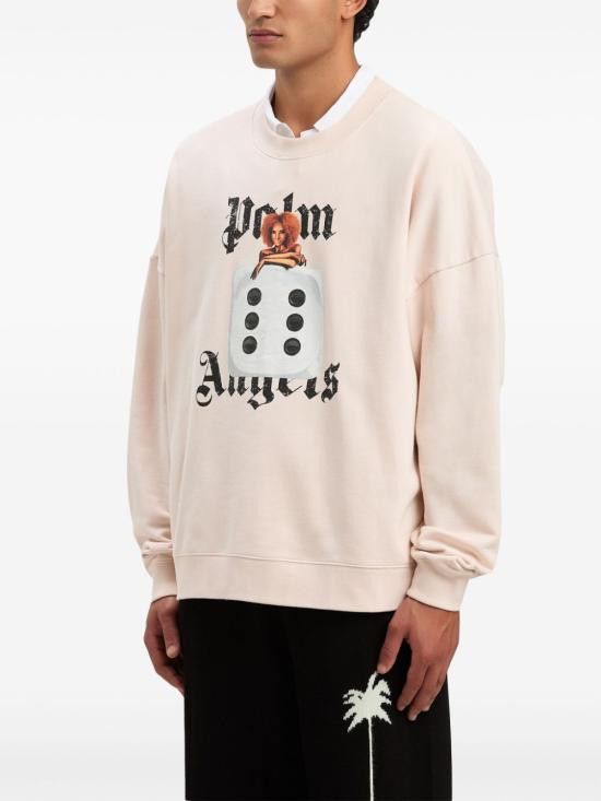 Palm Angels PALM ANGELS Men Hoodies PMBA080S25FLE003 3C10 Pink Size US XL / EU 56 / 4 - 2 Thumbnail