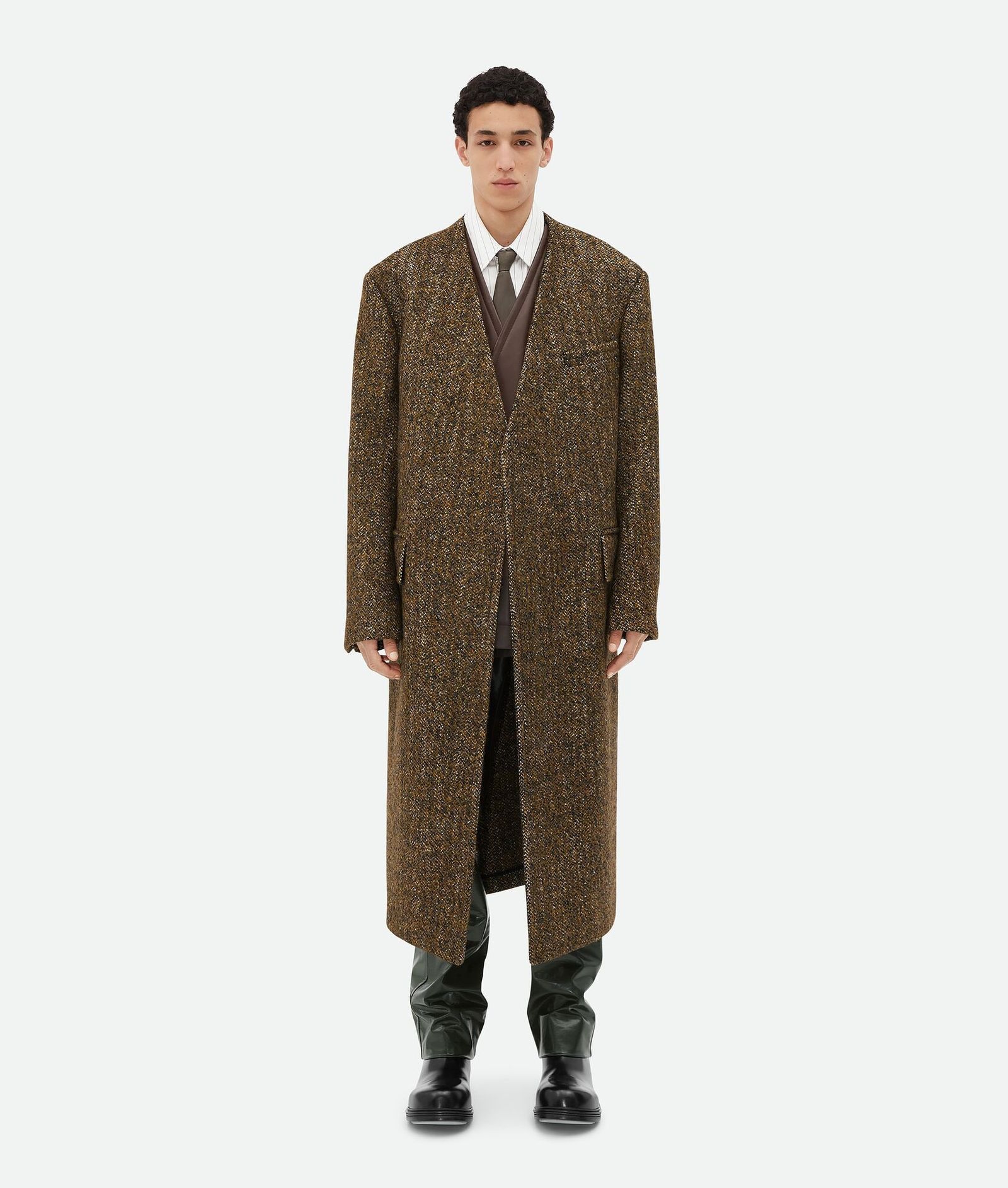 Bottega Veneta Textured Wool Coat Size US M / EU 48-50 / 2 - 4 Thumbnail