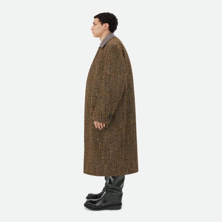 Bottega Veneta Textured Wool Coat Size US M / EU 48-50 / 2 - 2 Thumbnail